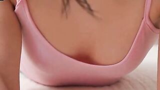 Mia River Deepthroats Stepbrother Arin Jones & Rides Thick Cock in Tight Leggings