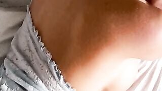 Alex Adams Deepthroats Step Brother POV Swallow Cum Amateur