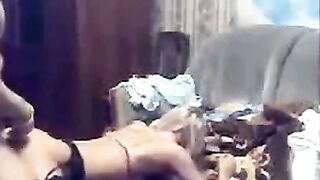 Russian Amateur Wife Cheats in Hardcore CFNM Threesome Sextape