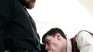 Adam Snow Spanks & Hard Fucks Petite Twink Teen Bareback