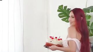 Scarlette Moon & Whitney OC Deepthroat Stepsons' Dicks in Valentine Swap