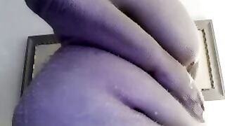 BBW Granny Webcam Show: Mature Woman Teases & Pleasures Herself