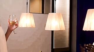 Amateur Roommate POV: Blonde Sucks Twink's Dick Until Cum Drenched