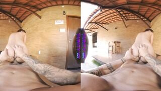 Alice Sucks Cock Then Rides Hard in VR POV