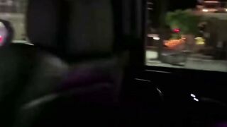 CJ Miles Deepthroats Cock In Uber Backseat POV