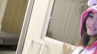 Mia Piper & Jessie Way Amateur Deepthroat POV Swallow