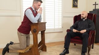 Adam Snow Bareback Anal Fucked By Priest Lane Colten