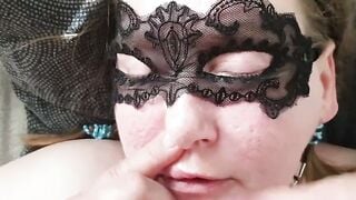 Finnish Amateur Blindfolded Facial Cumshot & Nose Sniffing Humiliation
