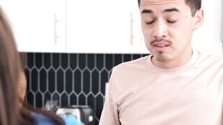 Aubree Valentine Deepthroats Thick Dick While Soaked Housekeeper Gets Banged