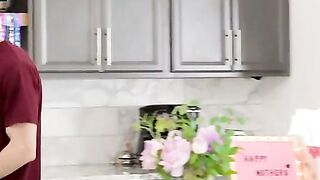 Poppy Applegate Deepthroats Stepbrother in Tight White Lace Panties