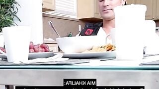 Hijabi Stepmom Deepthroats Cock Then Takes Rough Anal Gape POV
