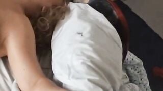 Cheating Latina MILF Sucks Cock with Moving Tongue Close Up