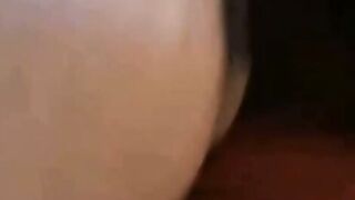 Big-Titted Black Girl Loves White Cocks on Cam