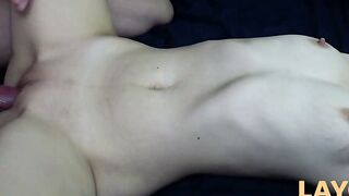 Russian teen gets a sensual massage and creampie