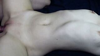 Russian teen gets a sensual massage and creampie