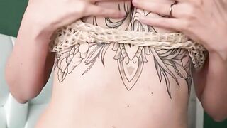 Stepmom deprive stepson's virginity while talking Cuckold Hubby 27