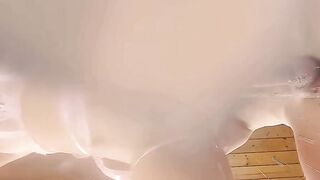ROUGH BANGED! and four Ejaculates inside Her Shaking Squirting Soak Snatch 8