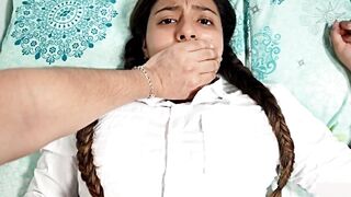 Shh shh don't go screaming! - Stepbrother fucks his stepsister when they are alone at 19 year old
