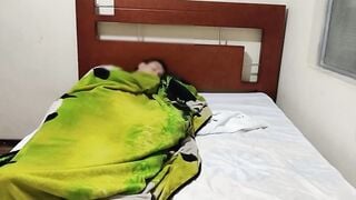 Stepmother: Come in my room to watch if I was sick and gives him the wrong PILL, his stepson has an erection, she ends up fucking him to lower his excitement