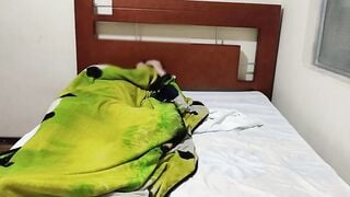 Stepmother: Come in my room to watch if I was sick and gives him the wrong PILL, his stepson has an erection, she ends up fucking him to lower his excitement