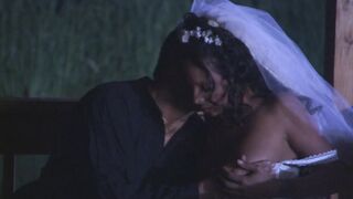Newly wedded lovers banged! fiercely into their honey moon
