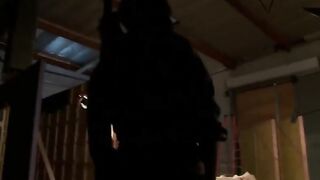 Fine dark hair bankrupts stiff tool with her mouth before sex