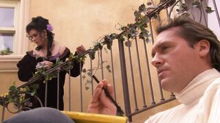 Guy retaliates on a bj with a severe nailing