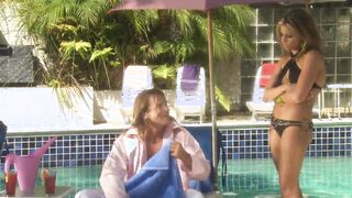 Affectionate blonde delights getting rammed outdoor