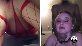 Devil Dancer: Gigi Jax - Hardcore Interracial Halloween Roleplay - Deep Throat, Hard Sex - Trailer