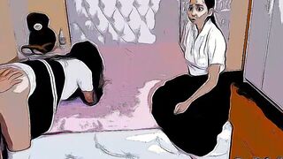 Sexually Educating My teen Year Older 18 Year Old Daughters Part one Hentai Cartoon