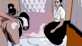 Sexually Educating My teen Year Older 18 Year Old Daughters Part one Hentai Cartoon