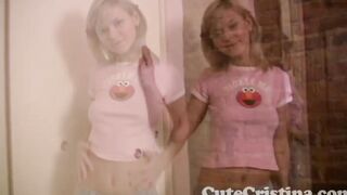 Adorable Christina strip off her clothes