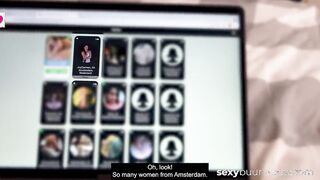 Ex-Wife and 19 yo - real 3 way from the Netherlands: SASHA   CARMERN JOY - SEXYBUURVROUW.com