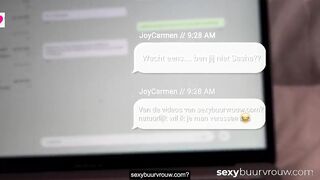 Ex-Wife and 19 yo - real 3 way from the Netherlands: SASHA   CARMERN JOY - SEXYBUURVROUW.com
