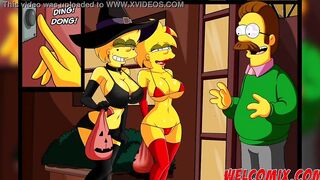 Halloween night with sex - The Simptoons