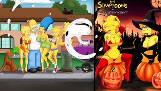 Halloween night with sex - The Simptoons