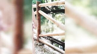 Flashing into outdoor, city park, no lingerie. ElsaRixterXXX