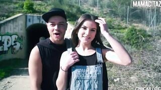 MAMACITAZ - Russian 18 Year Old Wild Outdoors Sex With Her Bf