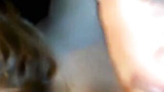 Two GFs and a Guy: Amateur Facial Bukkake