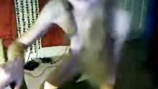 Naked MILF Reaches Orgasm with Sex Toy and Fingers on Webcam