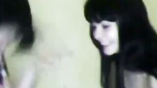 Russian Emo Girl Caught on Webcam