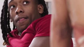 If you blindfold my black stepbrother I can suck off his bbc