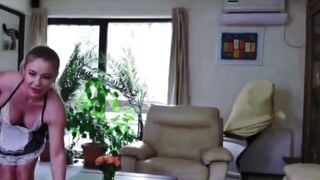 Vulgar maid get her first anal sex and squirted all over me 42