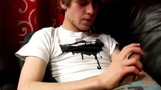 Josh reveals that hes a confident wanker with a big cock