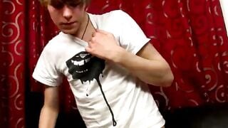 Josh reveals that hes a confident wanker with a big cock