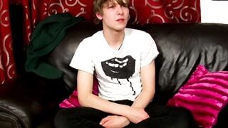 Josh reveals that hes a confident wanker with a big cock