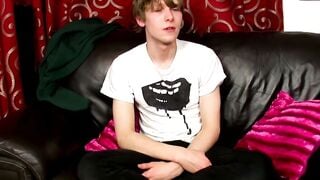 Josh reveals that hes a confident wanker with a big cock