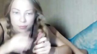 Long-Haired Beauty: Hairjob, Blowjob & More Hoe 2