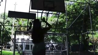 I nailed an NBA basketball player that I meet into the park sixty-nine