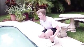 Cheerful stepmother showed long milkings and gave a oral sex to her stepson 7